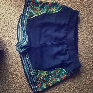 Cute navy blue shorts. Brand is sweet wanderer